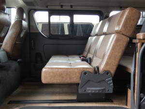 ハイエースバン新車アウトレットflexdreamライトキャンピングカー　VANLIFE　バンライフ