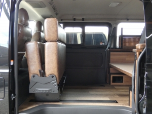 ハイエースバン新車アウトレットflexdreamライトキャンピングカー　VANLIFE　バンライフ