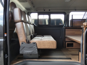 ハイエースバン新車アウトレットflexdreamライトキャンピングカー　VANLIFE　バンライフ