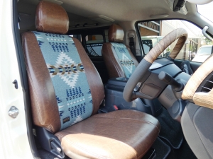 ハイエースバン新車アウトレットハイエースバンS-GL特別注文色　flexdreamライトキャンピングカー