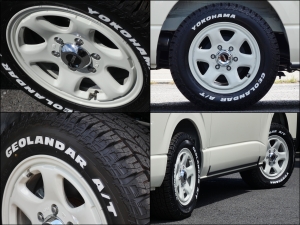 ハイエースバンディーゼル4WD　丸目カスタム　ネオクラシック