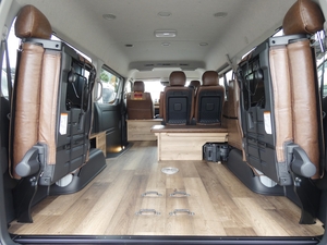 ハイエースワゴンflexdreamライトキャンピングカー　車中泊　ピクニック