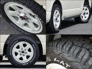 ハイエースバンDX　ディーゼル4WD　　丸目クラシックカスタム