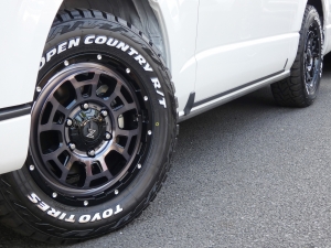ハイエースワゴン新車アウトレットflexdreamライトキャンピングカーFD-BOX W04 バンライフ