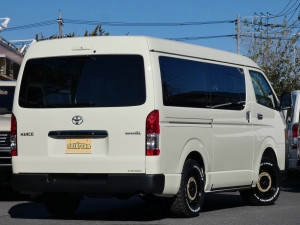 ハイエースバンライトイエロー　S-GLワイド　丸目カスタムコンプリート