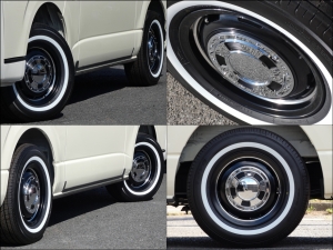 ハイエースバンディーゼル4WD　丸目カスタム　ネオクラシック