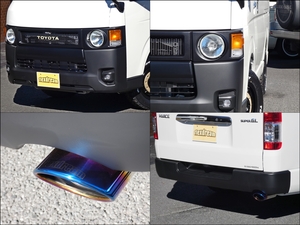 ハイエースバンディーゼル4WD　丸目クラシックカスタム