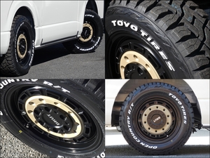 ハイエースバンディーゼル4WD　丸目クラシックカスタム