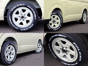 ハイエースバンディーゼル2WD　丸目カスタム　ネオクラシック