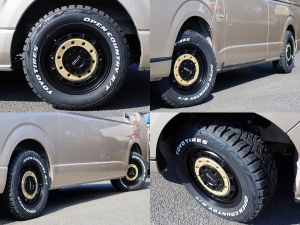 ハイエースバン新車アウトレットスパロン　4WD　ディーゼル