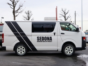 ハイエースバンDX　4WD　ディーゼル　キャンピング　車中泊　