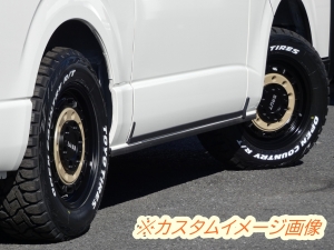 ハイエースバン新車ハイエースDX　丸目カスタム