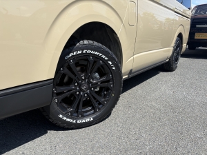 ハイエースバンキャンプ　アウトドア　レジャー　４ＷＤ　ＳＵＶ