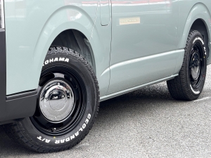 ハイエースバンキャンプ　アウトドア　レジャー 車中泊