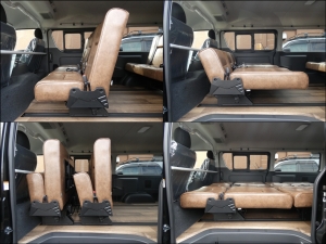 ハイエースバンflexdreamライトキャンピングカーFD-BOX5　8人乗り仕様車