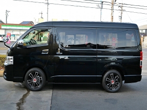ハイエースワゴン車中泊　ライトキャンピング　ベッドキット