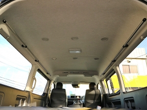 ハイエースワゴン車中泊　ライトキャンピング　ベッドキット