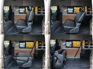 ハイエースバンスパロン　4WD　ディーゼル　新車コンプリート　