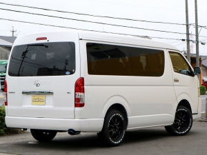 ハイエースワゴン車中泊　ピクニック　ベッドキット