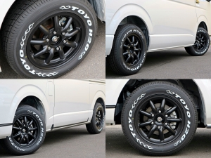 ハイエースワゴン車中泊　ピクニック　ベッドキット