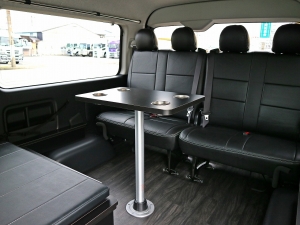 ハイエースワゴンベッドキット　ピクニック仕様　車中泊