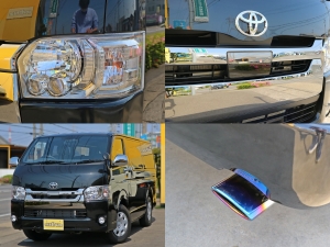 ハイエースバン車中泊　８人乗り　フラットベッド