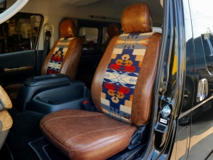 ハイエースワゴン車中泊　ピクニック　ベッドキット
