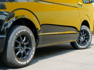 ハイエースワゴン車中泊　ピクニック　ベッドキット