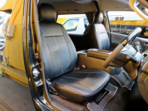 ハイエースワゴン車中泊　ピクニック　フルフラット