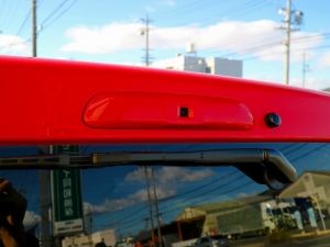 ハイエースバン丸目カスタム　消防レッド　ネオクラシック