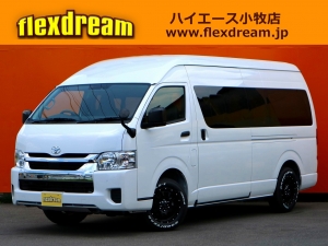ハイエースバンスパロン　4WD　ディーゼル　パールホワイト
