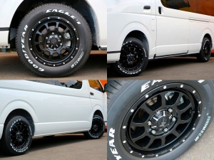 ハイエースバンスパロン　4WD　ディーゼル　パールホワイト