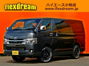 ハイエースＶキャンプ　車中泊　アウトドア　レジャー　内装架装