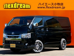 ハイエースＶキャンプ　車中泊　アウトドア　レジャー　内装架装