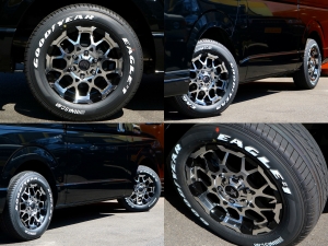 ハイエースバンキャンプ　車中泊　アウトドア　レジャー　内装架装
