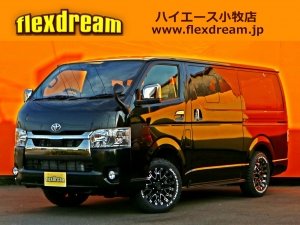 ハイエースＶキャンプ　車中泊　アウトドア　レジャー　内装架装