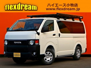 ハイエースＶキャンプ　車中泊　アウトドア　レジャー　内装架装