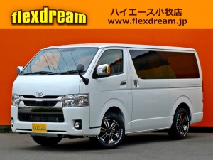 ハイエースＶキャンプ　車中泊　アウトドア　レジャー　内装架装