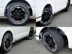 ハイエースバン新車一部改良後　ディーゼル四駆