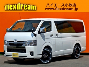 ハイエースＶキャンプ　アウトドア　レジャー　車中泊　
