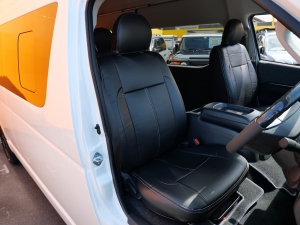 ハイエースワゴンアウトドア　キャンプ　車中泊　バンライフ　１BOX　ベッド　キャンピングカー