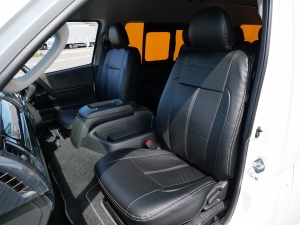 ハイエースワゴンアウトドア　キャンプ　車中泊　バンライフ　１BOX　ベッド　キャンピングカー