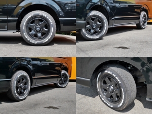 ハイエースバンディーゼル4WD　丸目カスタム　ネオクラシック