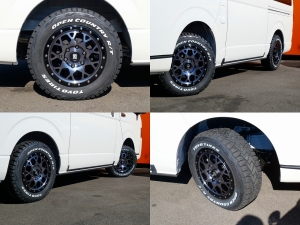 ハイエースバン新車一部改良後　ディーゼル四駆
