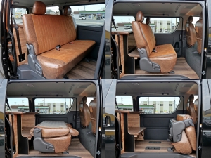 ハイエースバンディーゼル4WD　丸目カスタム　ネオクラシック