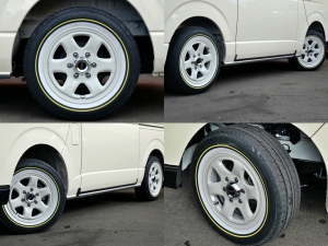 ハイエースバンディーゼル4WD　丸目カスタム　ネオクラシック