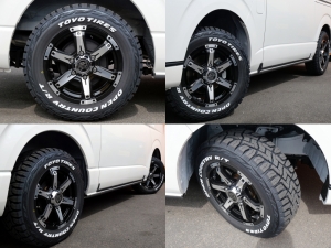 ハイエースバンアウトドア　キャンプ　車中泊　バンライフ　１BOX　ベッド　キャンピングカー