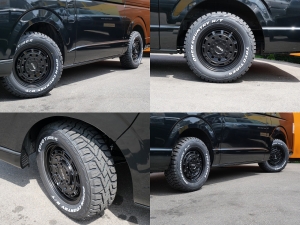 ハイエースバンキャンプ　車中泊　アウトドア　レジャー　内装架装