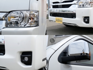 ハイエースワゴンキャンプ　車中泊　アウトドア　レジャー　内装架装