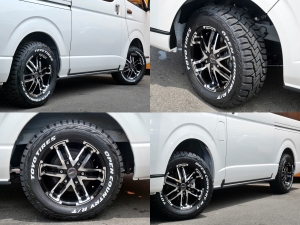 ハイエースバン新車一部改良後　ディーゼル四駆